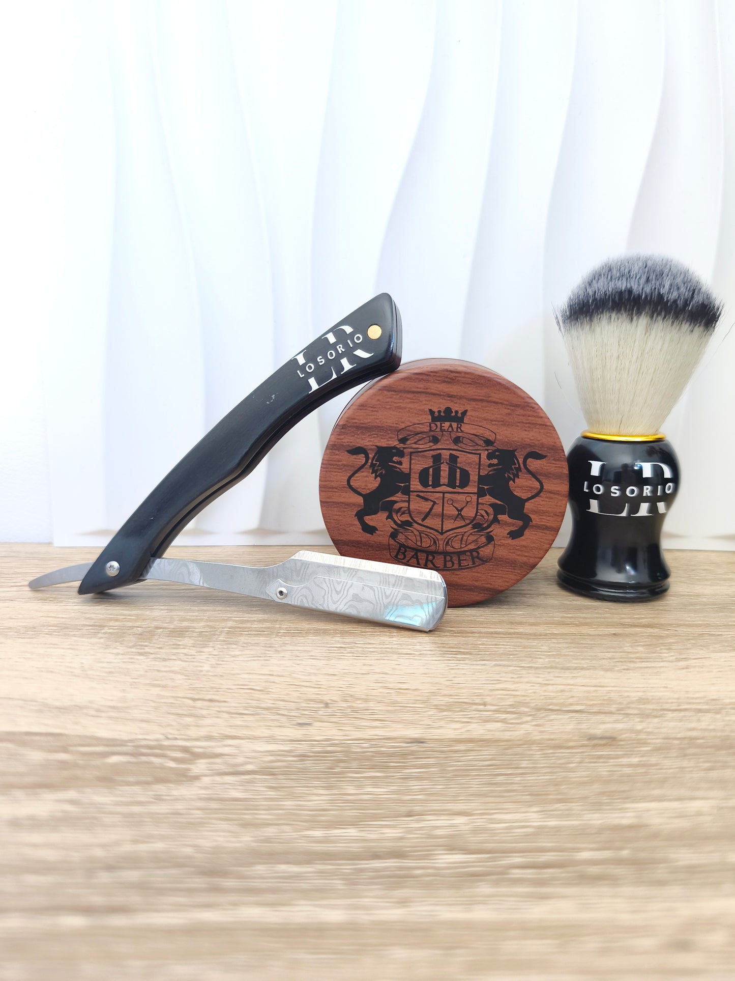 Coffret rasage full black