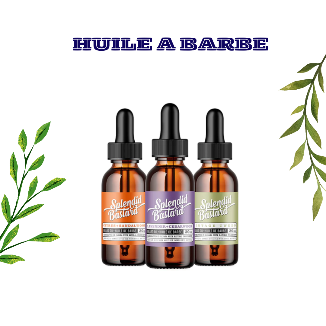 Huile à barbe