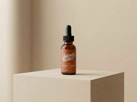 Huile à barbe vintage cuir -30ml
