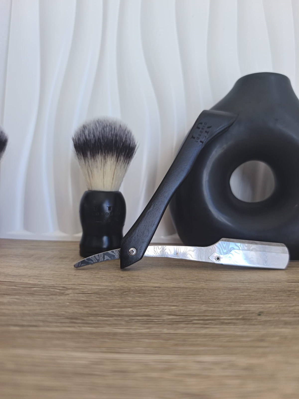 Shavette bois noir