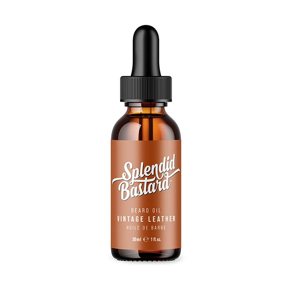 Huile à barbe vintage cuir -30ml