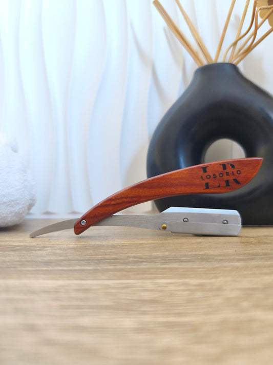 Shavette bois argenté