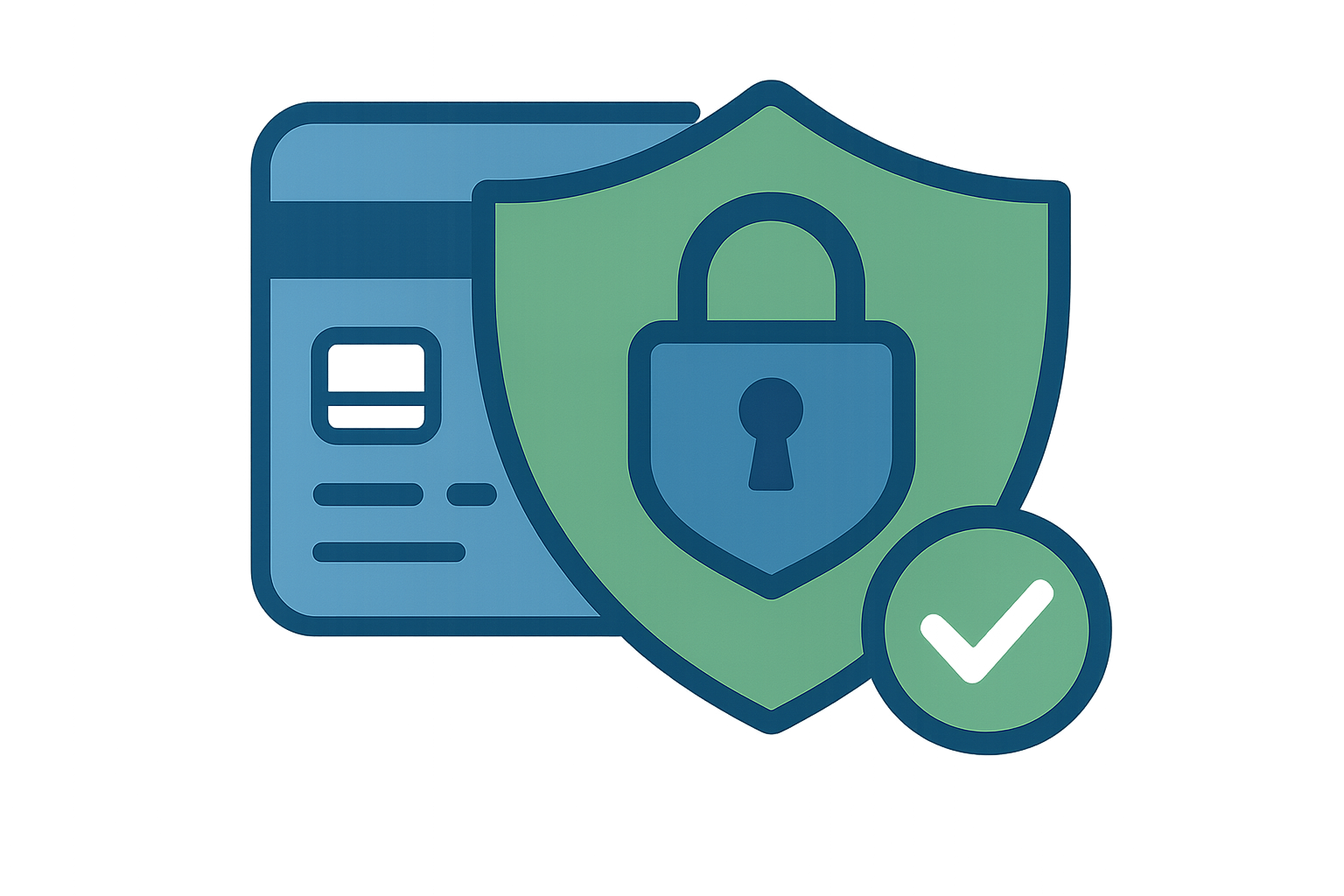 un icone pour definir le paiement securisé